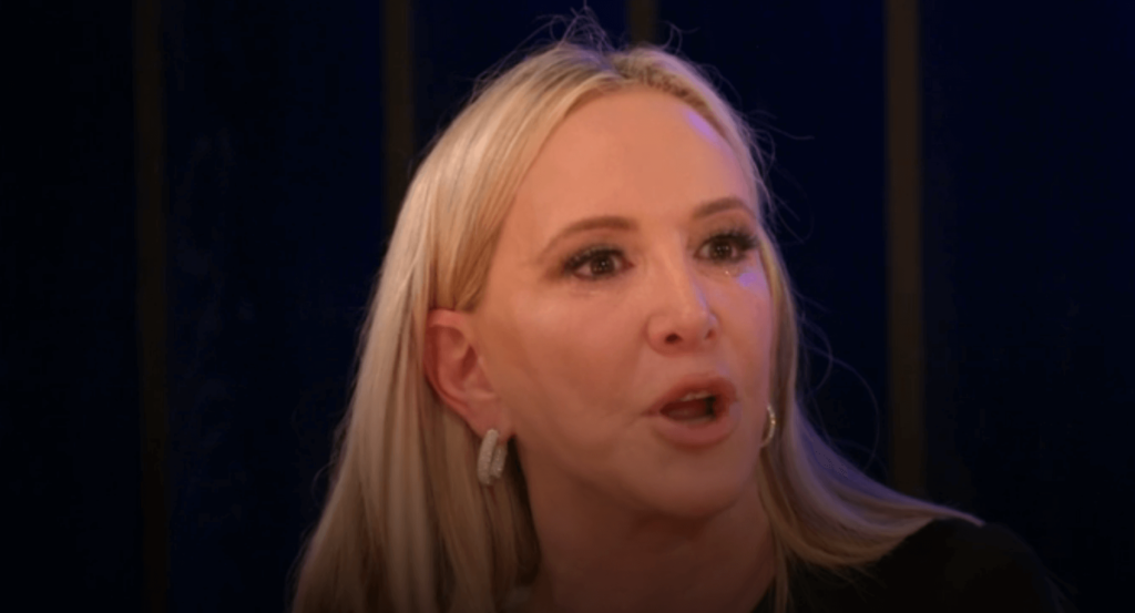 Shannon Beador upset at Heather Dubrow during dinner RHOC